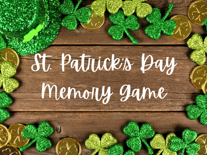 St Patrick’s Day Memory Game Printable